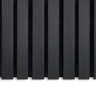 Sample Black Oak Acoustic Wooden Wall Panel Aku Woodpanel UK