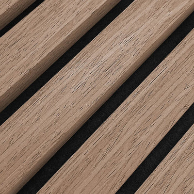 Sample Mocca Acoustic Wooden Wall Panel Aku Woodpanel UK