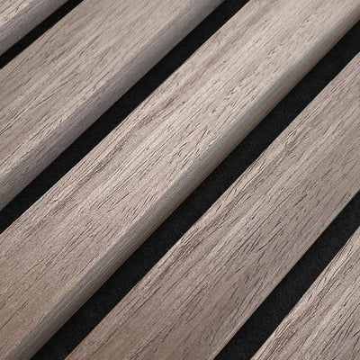 Sample Walnut Acoustic Wooden Wall Panel Aku Woodpanel UK