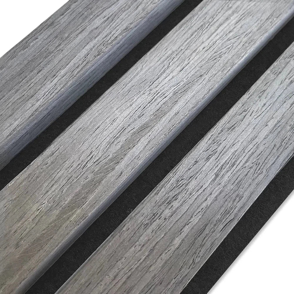Wooden Wall Panel | Grey Walnut | Premium 3-sided Wood Veneer