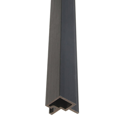 Black Corner Trim 290cm Exterior Wall Cladding Aku Woodpanel UK