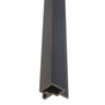 Exterior Wall Cladding - Black Corner Trim 290CM | Garden | 3D Wood Grain
