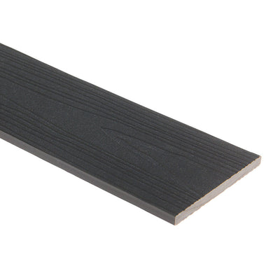 Black Exterior Cladding Board 290cm Garden Wall Panel Aku Woodpanel UK