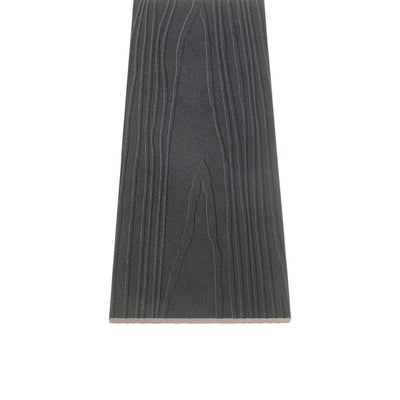 Black Exterior Cladding Board 290cm Garden Wall Panel Aku Woodpanel UK