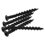 Black Exterior Cladding Screws 100 pcs Colour Matched Aku Woodpanel UK